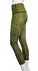 Lululemon High Times Pant Full-On Luon Fall Net Toxic Black Size 4 - Picture 1 of 12