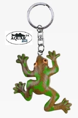 CORNELIßEN Schlüsselanhänger Holz Laubfrosch Anhänger Schlüsselbund Geschenk