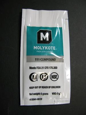 Espresso machine brew group O-ring seal grease DOW CORNING MOLYKOTE 111 *FRESH*