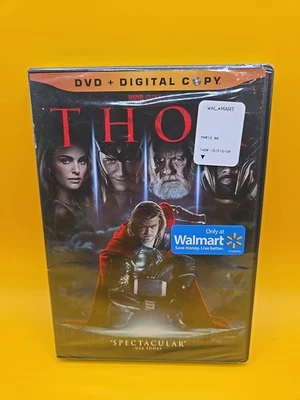 THOR Marvel Movie Hemsworth Hopkins Portman DVD NEW SEALED - Image 1 of 2