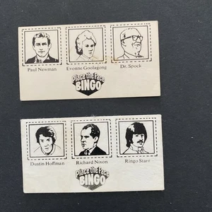 Brooke Bond Place The Face Bingo Cards In Great Condition - Picture 1 of 2