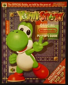 Yoshi's Story Official Nintendo Player's Guide N64 Vintage w/ Pop-out NEAR MINT - Picture 1 of 3