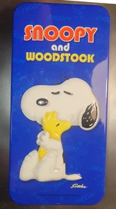 Vintage 3D  SNOOPY und Woodstock  Peanuts Dose Stiftebox Box - Bild 1 von 5