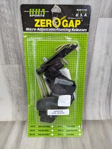 Made In USA-NOS - Zero Gap Micro Adjustable Bow Hunting Squeezer Rope Release - Bild 1 von 11