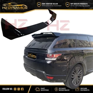 GLOSS BLACK REAR ROOF SPOILER FOR RANGE ROVER SPORT L494 2013-2018 BODYKIT UK - Picture 1 of 8