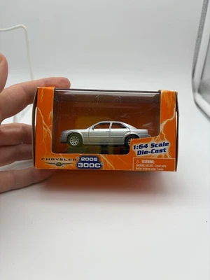 Chrysler 2005 300C 1:64 Scale Die-Cast Silver Sedan Model Car - Image 1 of 2
