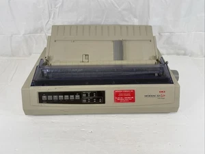 Okidata MICROLINE 320 Turbo (Model GE7000A)  9 Pin Dot Matrix Printer - Picture 1 of 7