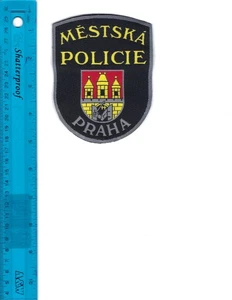 PARCHE POLICÍA MUNICIPAL PRAGA REPÚBLICA CHECA - CIUDAD CAPITAL - Imagen 1 de 1