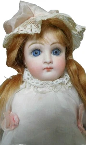 Antike deutsche 10,5" Schrankgröße Sonneberg Biskuit Bebe geschlossener Mund - Bild 1 von 7