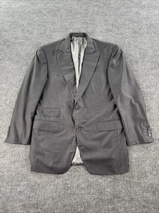 Ermenegildo Zegna Anzug Sakko 46 R grau Wolle Designer Trofeo Italy Cambridge * - Bild 1 von 13