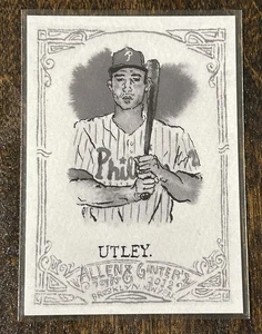 2025 Topps Shoebox Treasures Chase Utley #91 Grayscale Filter /75 - Phillies - Bild 1 von 2