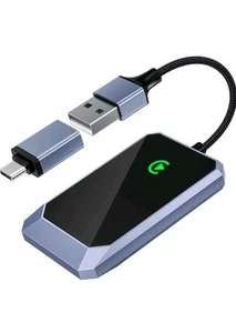 Adaptateur sans fil CarPlay - Plug & Play, zéro délai, pour voitures filaires CarPlay OEM - Photo 1/8