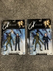 X-Files Fight The Future Agent Mulder & Skully Set mit 2 Figuren - versiegelt - Bild 1 von 9