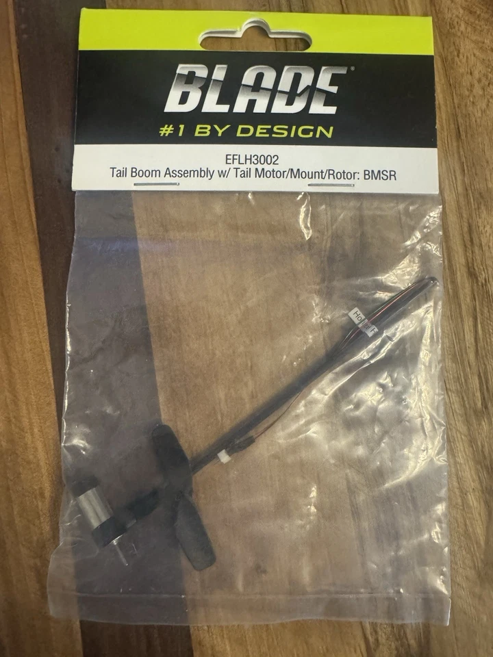 Conjunto de pluma trasera BLADE EFLH3002 con motor trasero/montaje/rotor BMSR Foto 1 de 1