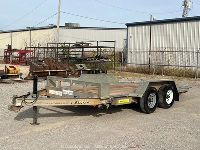 2018 Felling FT-10IT-I-G Trailer 18' Flatbed Utility Tilt Deck bidadoo -Repair - Image 1 of 4