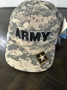 US Army JWM  Cap Camo Adjustable NEW w/ TAGSNEW w/TAG-Damaged TAG - Picture 1 of 10