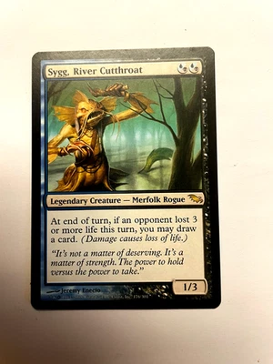 Sygg, River Cutthroat Shadowmoor Regular Never been used Pristine must see!!!!!! - Image 1 of 2