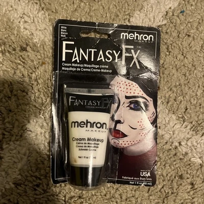 MEHRON FANTASY FX 1 унц - жидкая краска для лица и тела костюм макияж F/X белый - Изображение 1 из 3