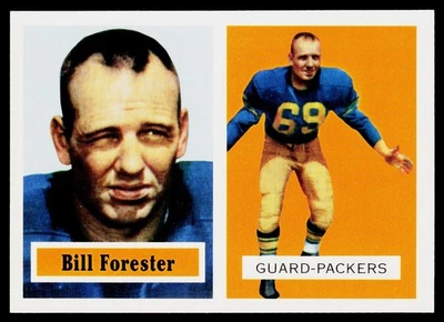 Bill Forester, 1994 Topps Archives 1957, #69, Green Bay Packers, - Image 1 of 2