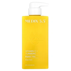 Body Cream, Vitamin C + Turmeric, 15 fl oz (444 ml) - Picture 1 of 2