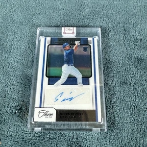 2022 Panini Three and Two SEIYA SUZUKI Day One Autographed Encased CUBS RC#4/10 - Picture 1 of 4