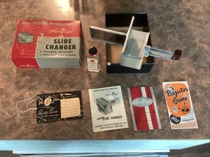 Vintage AIREQUIPT Automatic Slide Changer for 2”x2” Slides New Rochelle,NY. - Picture 1 of 22