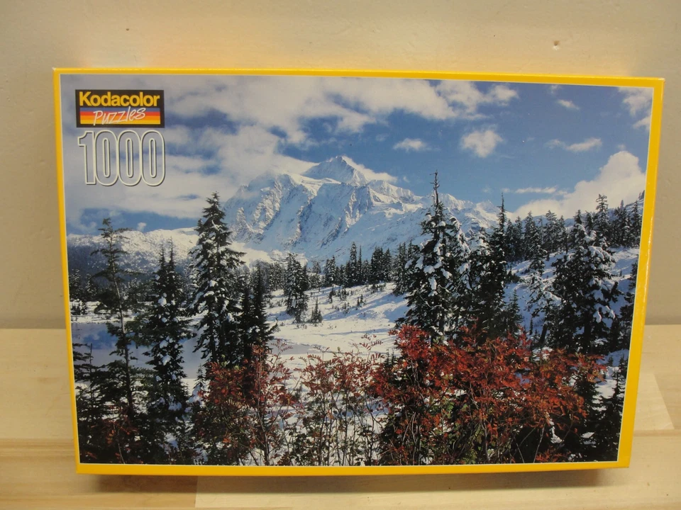 NUEVO SELLADO 1998 KODACOLOR INVIERNO EN MONTAJE SHUNKSAN 1000 PIEZAS ROMPECABEZAS Foto 1 de 1