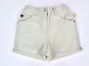 Vintage Y2K Polo Jeans Co. Ralph Lauren Girls Size 6 Khaki Beige Shorts Pull On - Picture 1 of 4