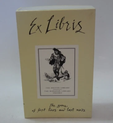 VTG 1991 "Ex Libris: The Game of First Lines and Last Words" by Oxford Games - Image 1 of 4
