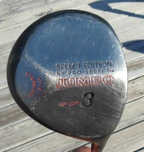 SELECT EDITION PRO Select JUMBO 3 Fairway Wood Reg Flex Graphite 43" M/RH - Picture 1 of 5