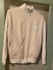 LRG Roots and Equipment Cotton And Wool Beige Zip Jacket SZL - Picture 1 of 12