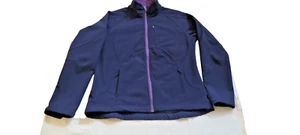 Black Diamond Double Diamond Womens Med Ski Jacket Blue  Full Zip EUC - Picture 1 of 5
