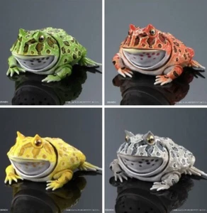 Ikimono Enciclopedia Avanzada Rana con Cuernos Todo Tipo Set Premium Gashapon de Banda - Imagen 1 de 11