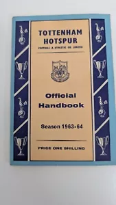 TOTTENHAM HOTSPUR Official Football Handbook 1963-64 - Picture 1 of 1