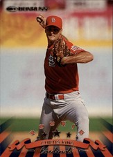 1998 Donruss St. Louis Cardinals Baseball Card #259 Curtis King RC