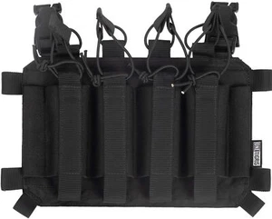 SMG Magazintasche mit Hakenunterlage Tactical Placard für MP5 MP7 Magazine mit... - Bild 1 von 9