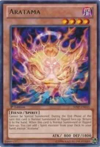 YUGIOH 1ST ED SHSP-EN035 ARATAMA RARE NEAR MINT NM - Picture 1 of 1