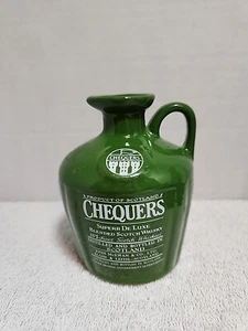 Jarra de vaso Chequers mezclada de whisky escocés miniatura-coleccionista Escocia  - Imagen 1 de 4