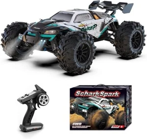 ScharkSpark Brushless RC Cars for Adults, Max 70 KPH Fast RC Truck, 4WD - Picture 1 of 5