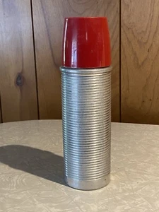 Vintage Thermos Model # 2184 / Filler # 21F - 8 1/2” Compact Metal - Picture 1 of 5