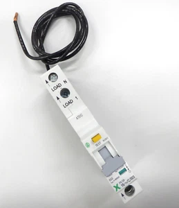 PKS6-16/1N/C/003 X pole RCBO 16A 30mA Single Pole C16 240V AC Din Rail Mount - Picture 1 of 7