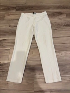 Pantalone Eileen Fisher piccolo crepe maglia gamba dritta capsula minimalista elasticizzato - Foto 1 di 6