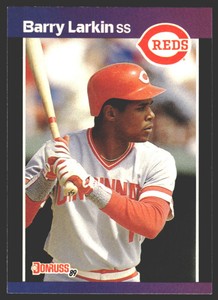 Barry Larkin #257 1989 Donruss  Cincinnati Reds