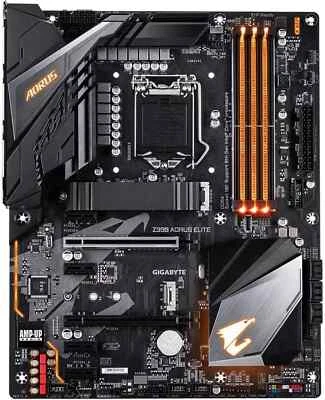 GIGABYTE Z390 AORUS ELITE LGA 1151 (300 Series) Intel Z390 ATX Intel Motherboard - Image 1 of 4