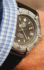 Tag Heuer 2000 Mid size Mens Watch First Generation 2000 Logo Rare Bargain Price