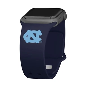 North Carolina Tar Heels Silicone Watch Band Compatible with Apple Watch - Picture 1 of 3