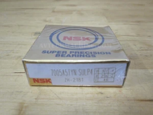 7005A5TYNSULP4 NSK Precision Angular Contact Bearing - Picture 1 of 1