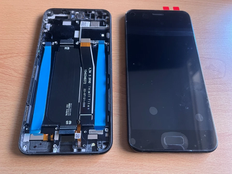 OEM ASUS ZENFONE 4 ZE554KL Z01KDA LCD+TOUCH SCREEN DIGITIZER WITH FRAME ASSEMBLY - Image 1 of 1