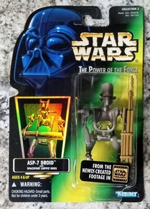 ASP-7 DROID 1996 Kenner Hasbro Star Wars: The Power of the Force Figure - Picture 1 of 2