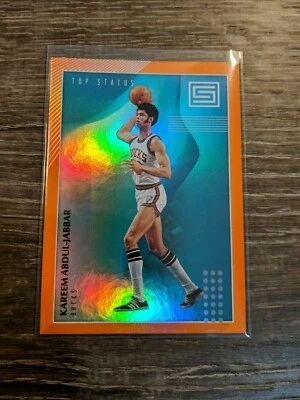 Kareem Abdul-Jabbar 2018-19 Panini Status Top Status Orange #5 - Image 1 of 2
